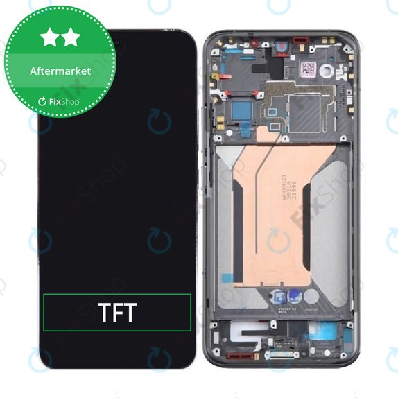 Xiaomi 14 23127PN0CC - Ecran LCD + Sticlă Tactilă + Ramă (Black) TFT