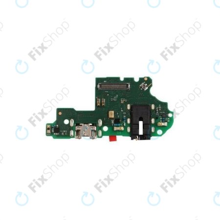 Huawei P Smart (2019) - Conector de Încărcare + Microfon + Conector Jack Placă PCB - 02352HVC Genuine Service Pack
