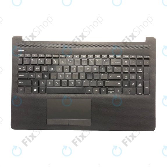 HP 15-db - Capac C (Cotieră) + Tastatură (US) - 77034787 Genuine Service Pack