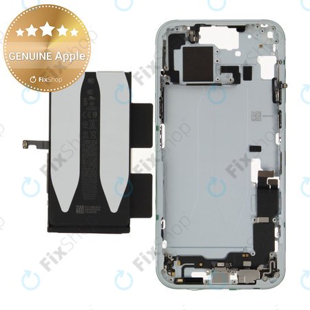 Ramă Mijlocie cu Baterie iPhone 15 Plus | Blue | ZD076-00677 | Genuine Apple