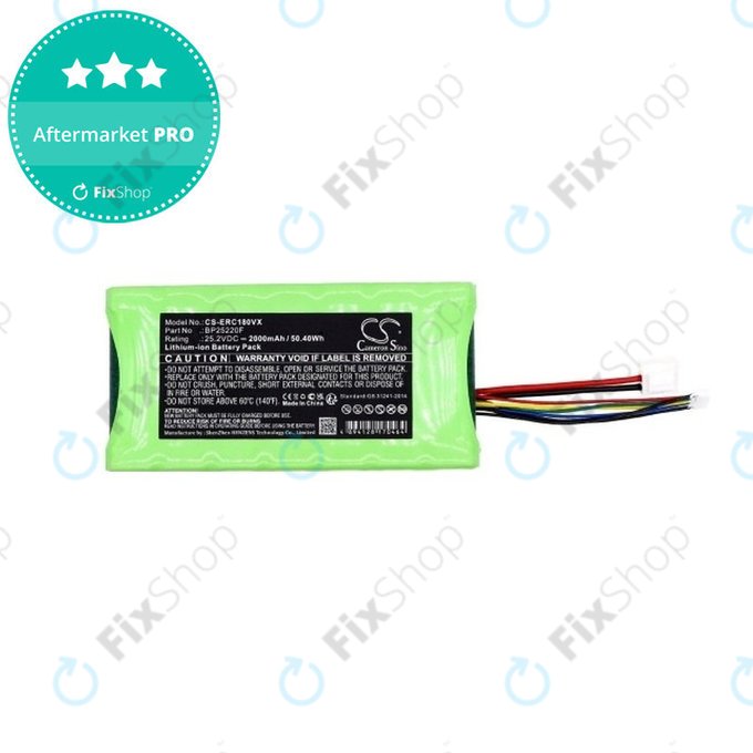 Baterie pentru Grundig High Performance Cyclone, Eureka NEC180 Pro, 2000mAh, Li-Ion, 25.2V, BP25220F, HQ