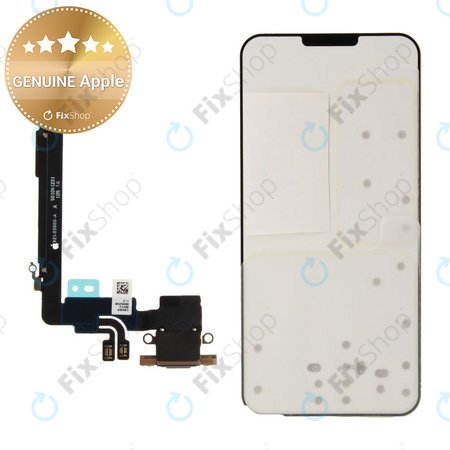 Conector de Încărcare + Cablu Flex pentru iPhone 16 Pro Max | Desert Titanium | 923-11485 | Genuine Apple