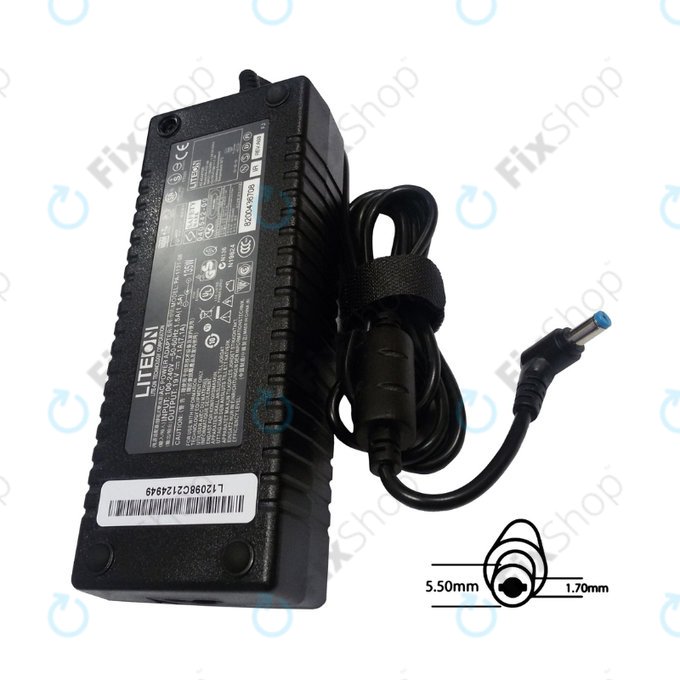 Adaptor de încărcare pentru Acer, 77011164, 135W, 19V, Negru, Genuine Service Pack