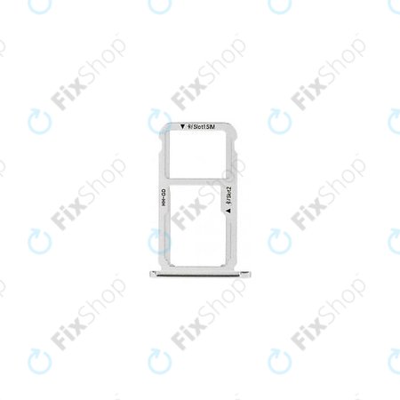 Huawei Honor 6X BLN-L21 - Slot SIM (Silver) - 51661CBR Genuine Service Pack