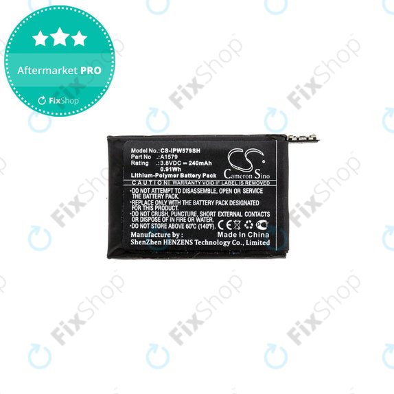 Baterie pentru Apple Watch 1 42 mm, 240mAh, Li-Pol, 3.8 V, A1579, HQ