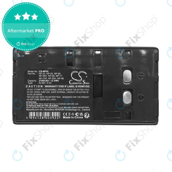Baterie pentru Blaupunkt, Sony, Akai, HP, 2100mAh, Ni-MH, 6V, NP-33, HQ