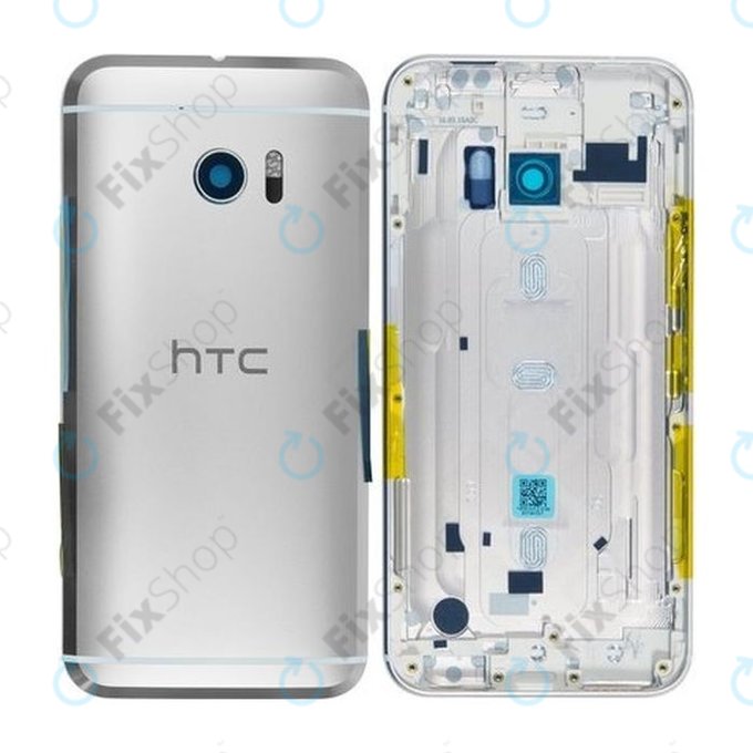 HTC 10 - Carcasă Baterie (Glacier Silver)