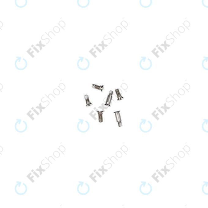 Apple MacBook Pro 13" Retina A1708, 15" Retina A1707 (Late 2016 - Mid 2017) - Set de Șuruburi Inferioare (Silver)