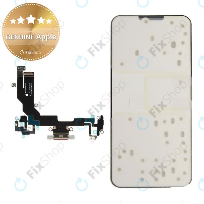 Conector de Încărcare + Cablu Flex pentru iPhone 16e | White | 923-12010 | Genuine Apple