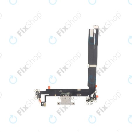Apple iPhone 16 Plus - Conector de Încărcare + Cablu Flex (White)
