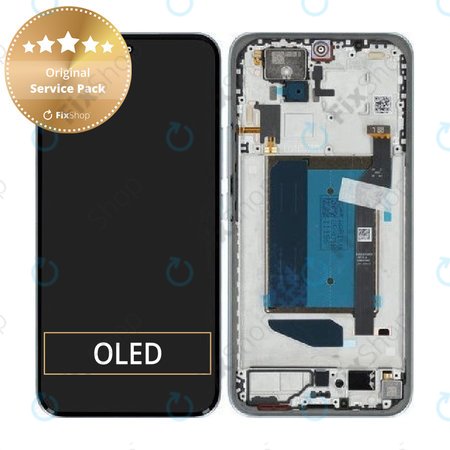 Ecran pentru Xiaomi Redmi Note 15 Pro+ 5G, Glacier Blue, Sticlă tactilă cu ramă, 5600240P16U00, Genuine Service Pack