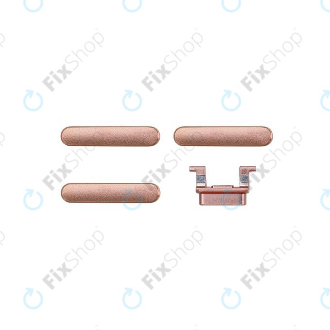 Apple iPhone 8 Plus - Set Butoane Volum + Pornire + Modul Silen?ios (Gold)