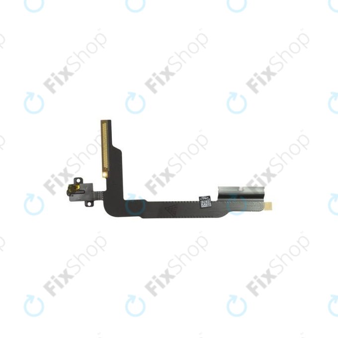Apple iPad 4 - Conector Jack + Cablu Flex (WiFi Versiune)