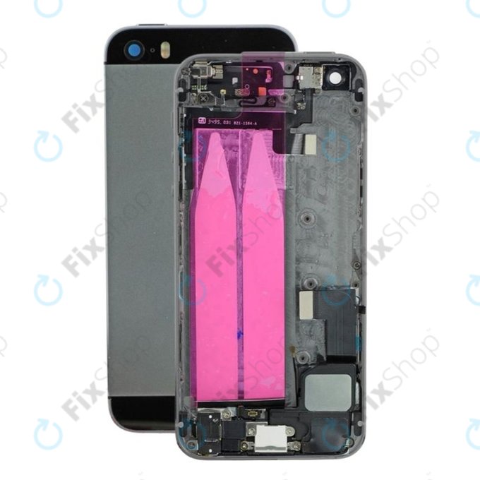 Apple iPhone 5S - Carcasă Spate cu Piese Mici (Space Gray)