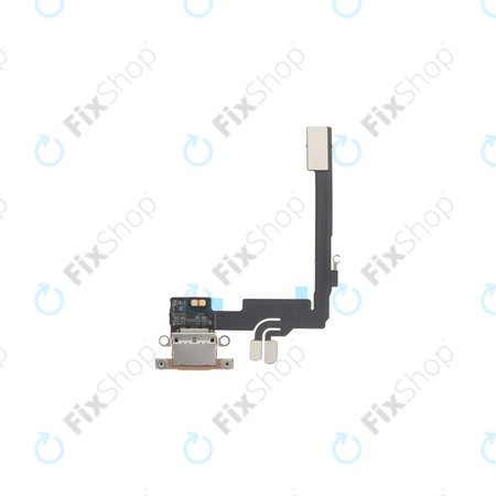 Apple iPhone 16 Pro - Conector de Încărcare + Cablu Flex (Desert Titanium)