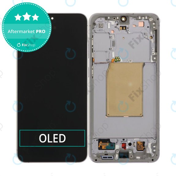 Samsung Galaxy S25 FE - Ecran LCD + Sticlă Tactilă + Ramă (Jetblack) OLED