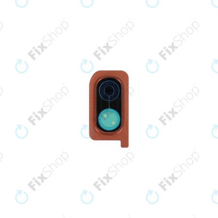 Samsung Galaxy A20 A205F - Ramă Diapozitiv Cameră (Coral Orange)