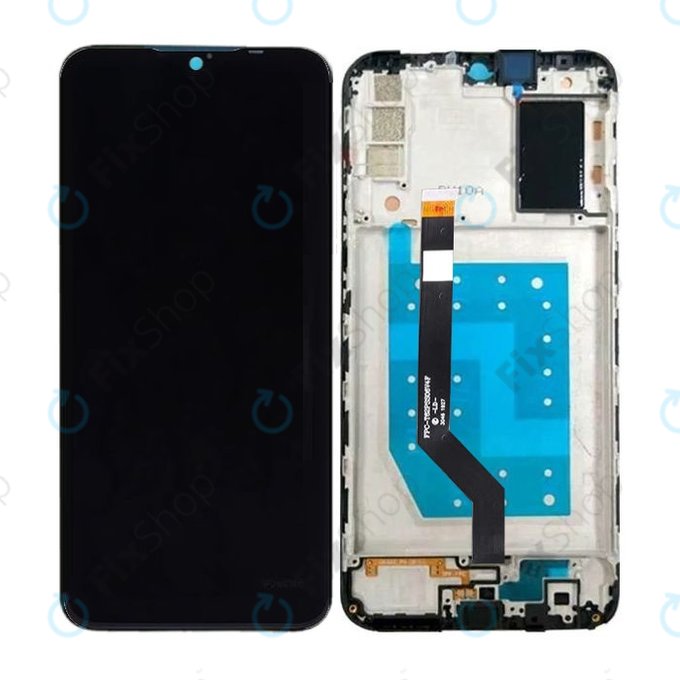 Lenovo K10 Plus - Ecran LCD + Sticlă Tactilă + Ramă (Negru)