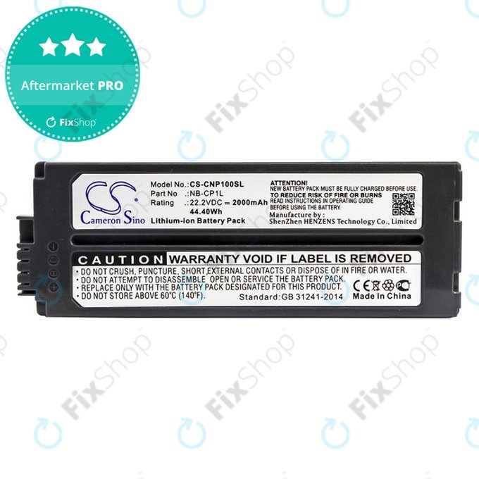 Baterie pentru Canon Selphy CP, 2000mAh, Li-Ion, 22.2V, NB-CP1L, HQ