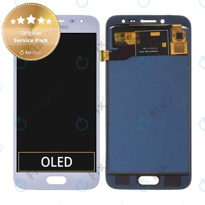 Samsung Galaxy J2 PRO J250F - Ecran LCD + Sticlă Tactilă (Silver) - GH97-21338B, GH97-21339B, GH97-21812B Genuine Service Pack
