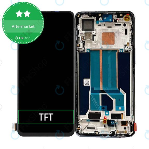 OnePlus Nord 2 5G - Ecran LCD + Sticlă Tactilă + Ramă (Gray Sierra) TFT