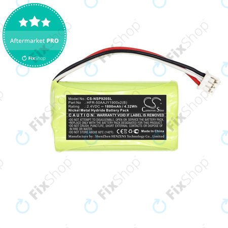 Baterie pentru Nvidia P2920, Nvidia Shield Game Controller, 1800mAh, Ni-MH, 2.4V, HFR-50AAJY1900x2(B), HQ