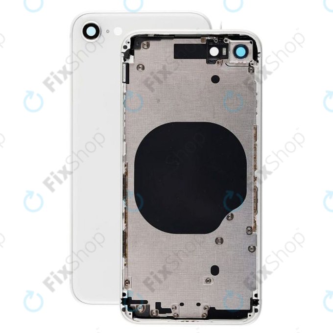 Apple iPhone 8 - Carcasă Spate (Silver)