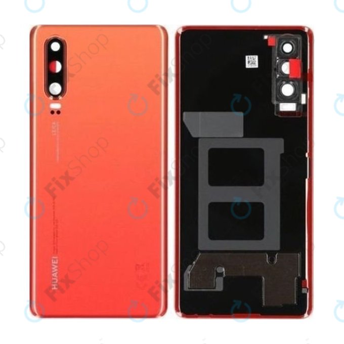 Huawei P30 - Carcasă Baterie (Amber Sunrise) - 02352NMQ Genuine Service Pack