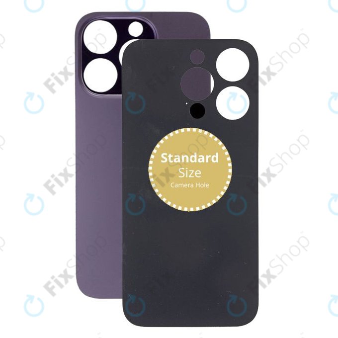 Apple iPhone 14 Pro - Sticlă Carcasă Spate (Deep Purple)