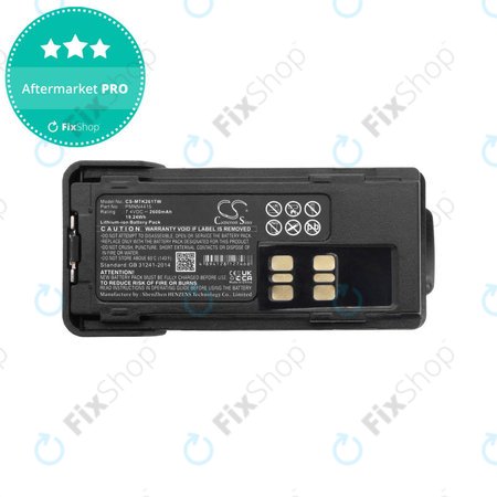 Baterie pentru Motorola DP2000, Motorola DP2400, 2600mAh, Li-Ion, 7.4V, PMNN4415, HQ
