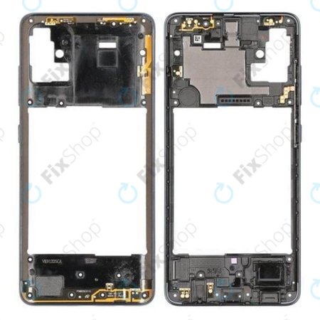 Samsung Galaxy A51 A515F - Ramă Mijlocie (Prism Crush Black) - GH98-45033B Genuine Service Pack