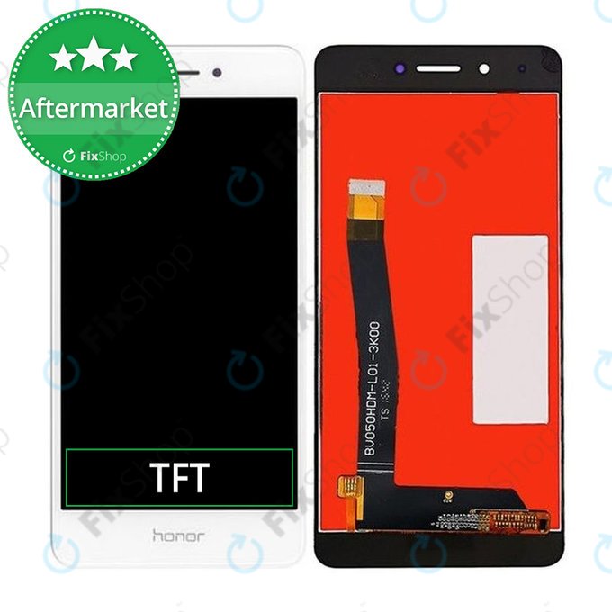 Huawei Nova Smart, Enjoy 6s, Honor 6c - Ecran LCD + Sticlă Tactilă (White) TFT