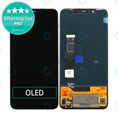 Xiaomi Mi 8 - Ecran LCD + Sticlă Tactilă (Black) OEM