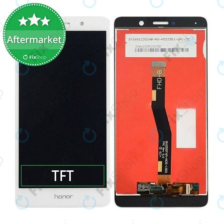 Huawei Honor 6X - Ecran LCD + Sticlă Tactilă (White) TFT