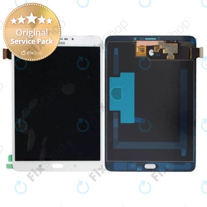 Samsung Galaxy Tab S2 8.0 LTE T715 - Ecran LCD + Sticlă Tactilă (White) - GH97-17679B Genuine Service Pack