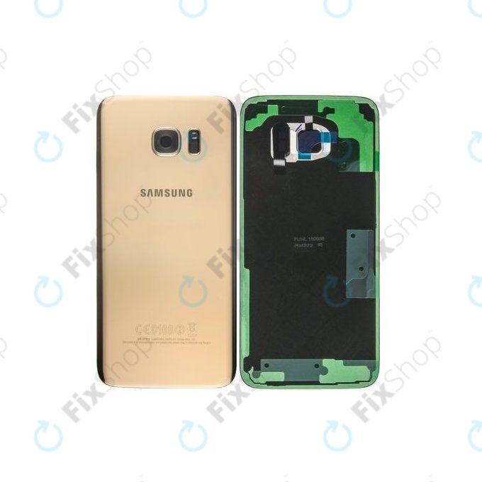Samsung Galaxy S7 Edge G935F - Carcasă Baterie (Gold) - GH82-11346C Genuine Service Pack