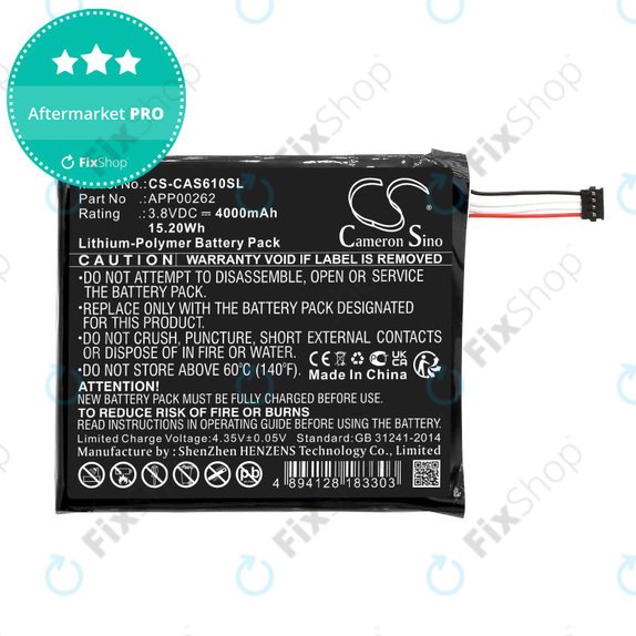 Baterie pentru CAT S61, 4000mAh, Li-Pol, 3.8V, APP00262, HQ