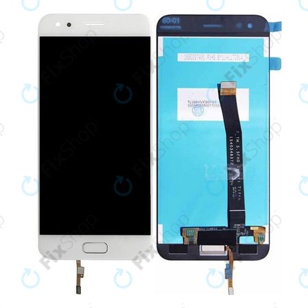 Asus Zenfone 4 ZE554KL - Ecran LCD + Sticlă Tactilă (Alb)