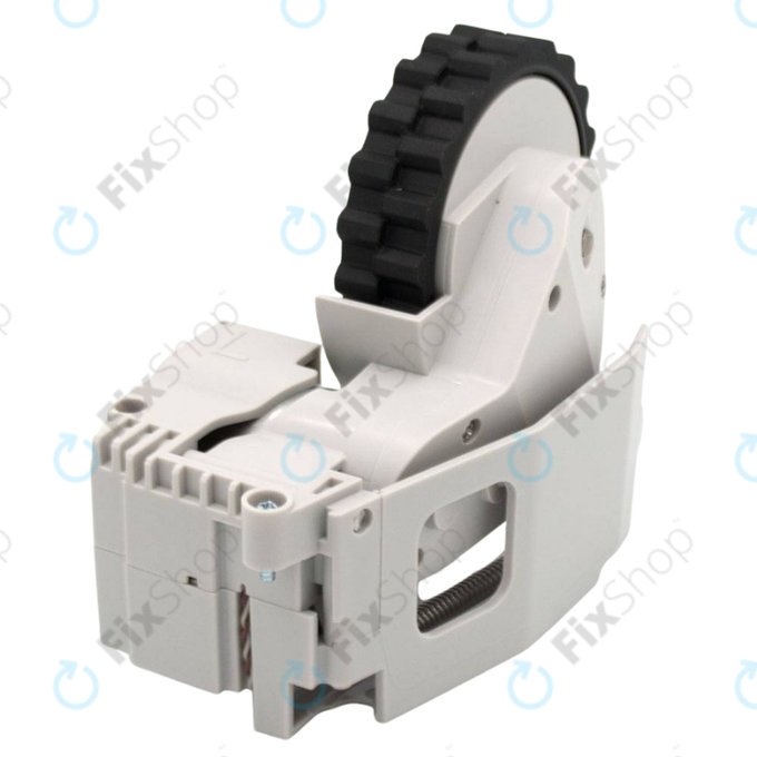 Roată cu motor, Stânga, Alb pentru Xiaomi Roborock S4, Mi Robot Mijia 1S