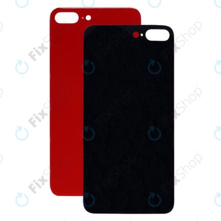 Apple iPhone 8 Plus - Sticlă Carcasă Spate (Red)