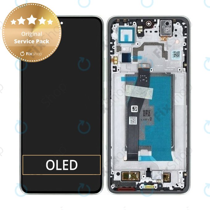 Xiaomi 14T - Ecran LCD + Sticlă Tactilă + Ramă (Lemon Green) - 5600060N12A00 Genuine Service Pack