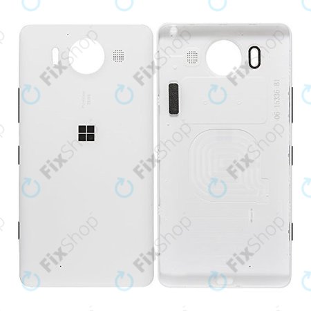 Microsoft Lumia 950, 950 LTE, 950 Dual SIM - Carcasă Baterie (Alb) - 00814D8