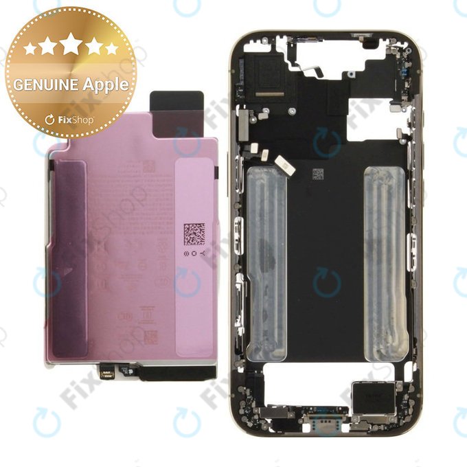 Ramă Mijlocie cu Baterie pentruiPhone 17 Air | Gold | ZD076-00718 | Genuine Apple