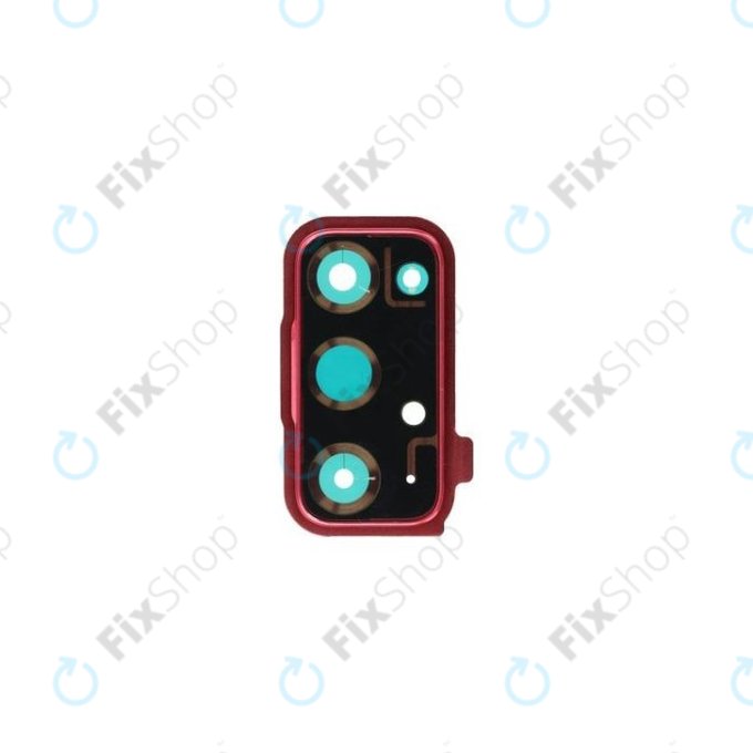 Samsung Galaxy S20 FE G780F - Ramă Diapozitiv Cameră (Cloud Red) - GH98-46057E Genuine Service Pack