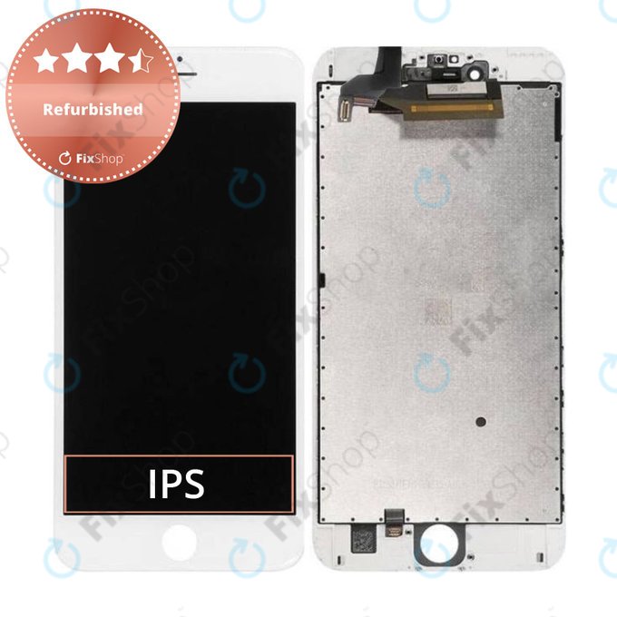 Apple iPhone 6S Plus - Ecran LCD + Sticlă Tactilă + Ramă (White) Refurbished
