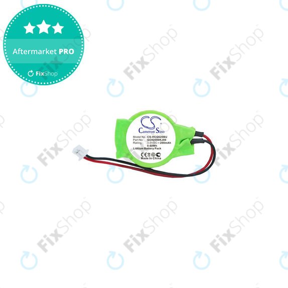 Baterie pentru CMOS for Advent, Asus, HP, MSI, 200mAh, Lithium, 3V, GC02000KJ00, HQ