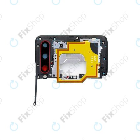 Huawei Honor 20 Lite - Ramă + Sticlă Cameră Spate + NFC (Phantom Red) - 02352QMN Genuine Service Pack