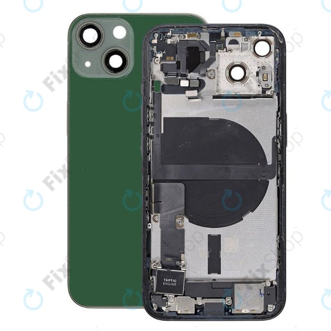 Apple iPhone 13 - Carcasă Spate cu Piese Mici (Green)