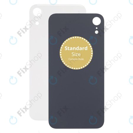 Apple iPhone XR - Sticlă Carcasă Spate (White)