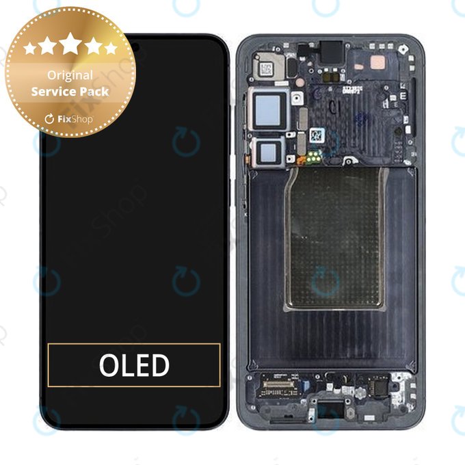 Samsung Galaxy S25 Plus - Ecran LCD + Sticlă Tactilă + Ramă (Blueblack) - GH82-36368E Genuine Service Pack